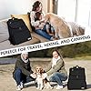 BAGLHER-Dog-Travel-BagAirline-Approved-Pet-Supplies-BackpackDog-Travel-Backpack-with-2-Silicone-Collapsible-Bowls-and-2-Food-Baskets BAGLHER Dog Travel Bag: The Perfect Companion for Convenient and Organized Pet Travel