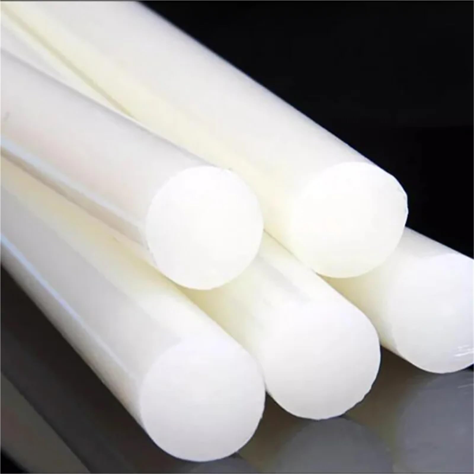 Asta Di Nylon Barre tonde in nylon Aste 4mm 5mm 6mm 8mm 10mm 12mm 15mm 20mm 25mm 30mm 35mm 40mm 45mm 50mm 55mm 60mm 65mm 70mm 80mm 90mm 100mm per Progetti(Length 250mm 1pc,4mm)