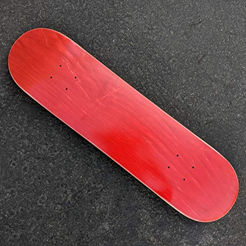 Stoked Ride Shop Blank Skateboard Deck Only | 7.75" (Red | Deck Only) - Thumbnail 3