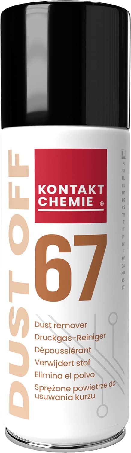 Kontakt Chemie Dust Off 67 HFO 200 ml | Limpieza de aire comprimido de alta presión