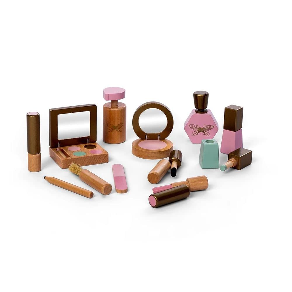 Kit de maquillage en bois 13 pièces une idée cadeau pour anniversaire - 4