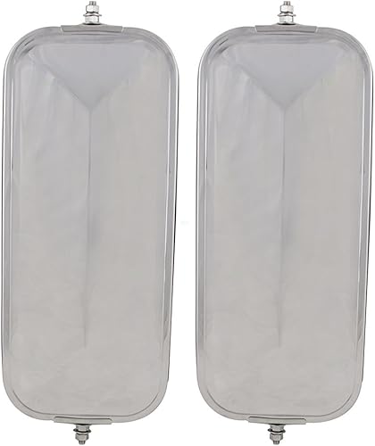 Miniatura 10 de Brock - Cabezales universales de repuesto para el conductor y el pasajero de la costa oeste de los espejos laterales de camión con respaldos