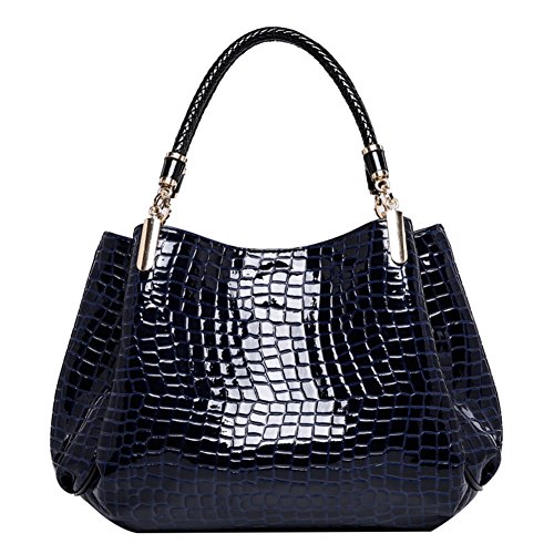 Grand sac à bandoulière motif crocodile tendance été pour femme