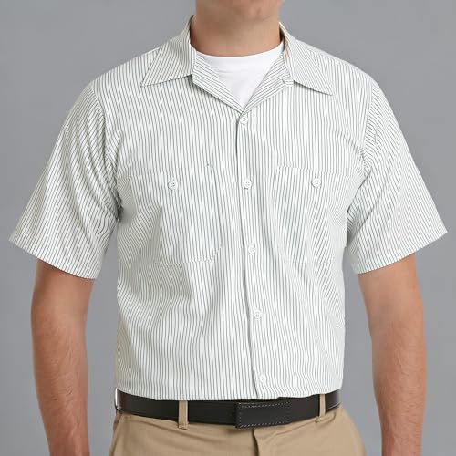 Image of Red Kap Men's Performance Tech 2 Piece Lined Collar Shirt