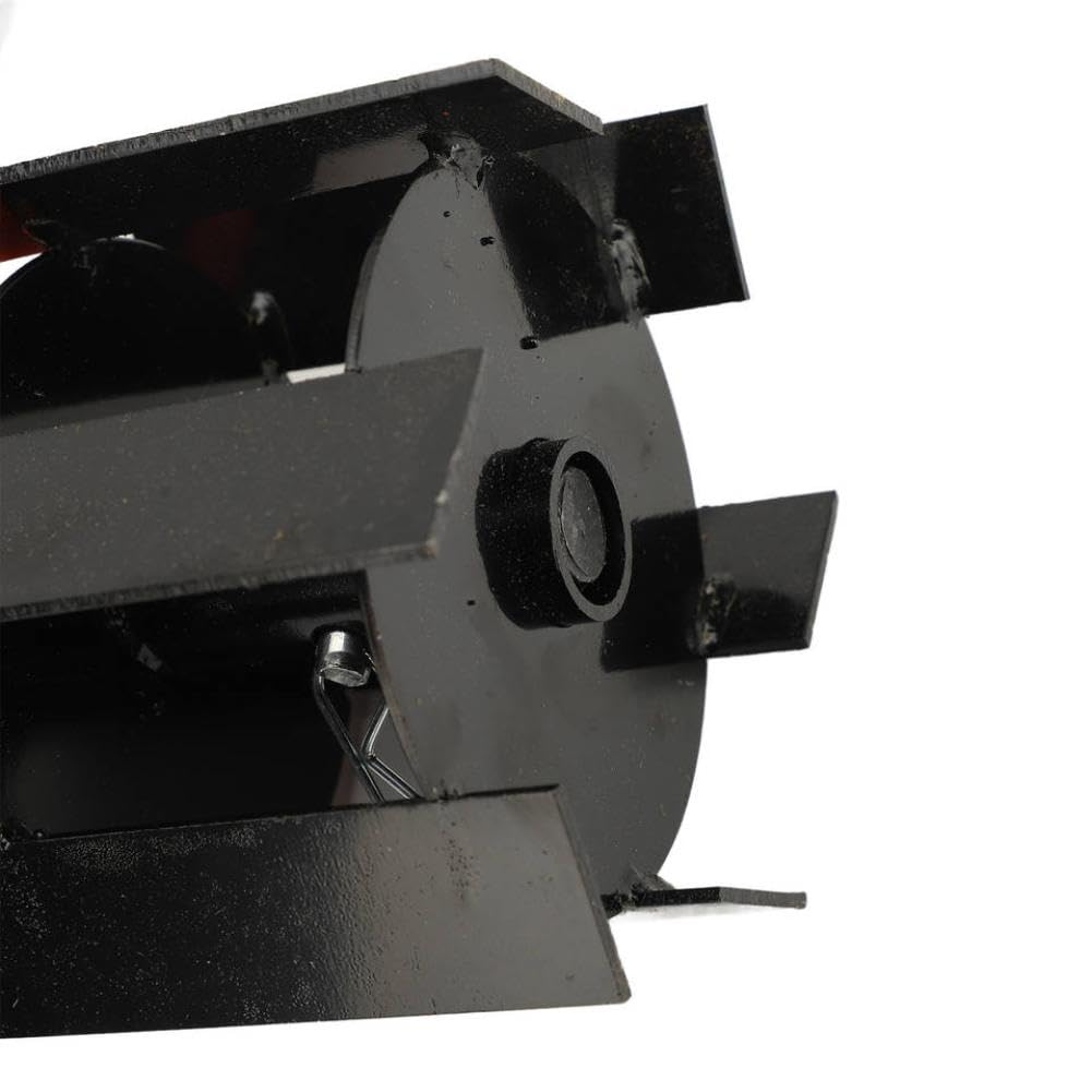 10cm 9 Dientes Roda de la rotación para Lawn Mower Tiller Scarifier Equipo de energía Exterior Substitución de Piezas de Herramienta de jardín Accesorios de reparación