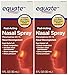 Equate - Nasal Four, Phenylephrine Hydrochloride, Decongestant Spray, (Compare To 4 Way), 1-Ounce (Pack of 2)