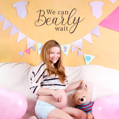 Vinilo decorativo Bearly Wait para Baby Shower miniatura 5