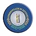 SMART BLONDE Kentucky State Flag Metal Circular Sign C-116