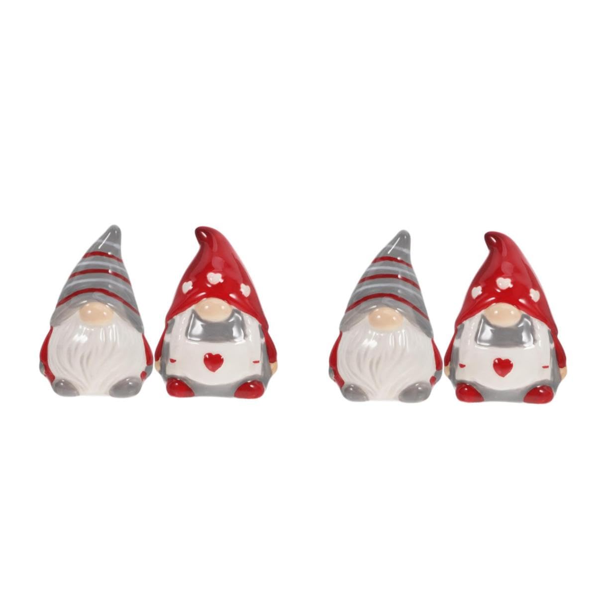 Salières et poivrières céramique gnome pour égayer vos repas de famille