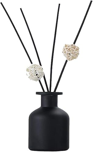 Miniatura 9 de ericotry Paquete de 1 botella difusora de vidrio vacía para aromaterapia, frasco, accesorios de fragancia, uso para bricolaje, juego de varillas