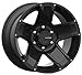 Mamba M13 18 Black Wheel / Rim 5x5 with a -6mm Offset and a 78.10 Hub Bore. Partnumber M138973N6B