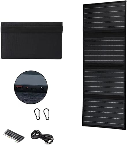 Miniatura 6 de Portable Folding 40W Solar Panel Charging Device with 3 Output Port Outdoor Charges Cell Plate for Backpacking Folding Panel Charging Device