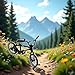 ydzqdxzz 2Pcs Black 1/18 Finger Bike Action Figure Toy,Mini Finger Mountain Bike Model Art Crafts Desktop Decor