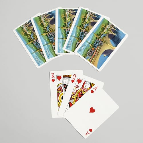 Lantern Press Naipes Poker Tamaño Estándar 52 Cartas miniatura 7