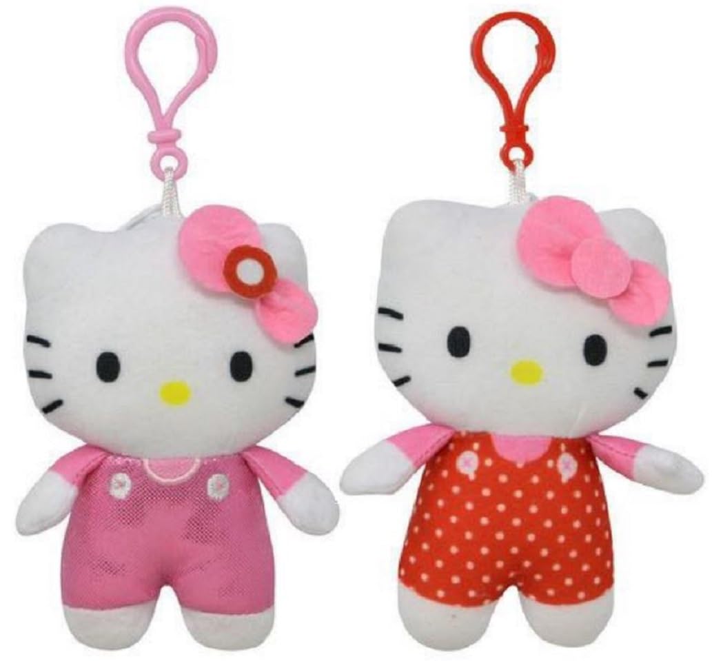 HELLO KITTY IN THE JUNGLE ストラップ 5点セット レア HELLO KITTY IN