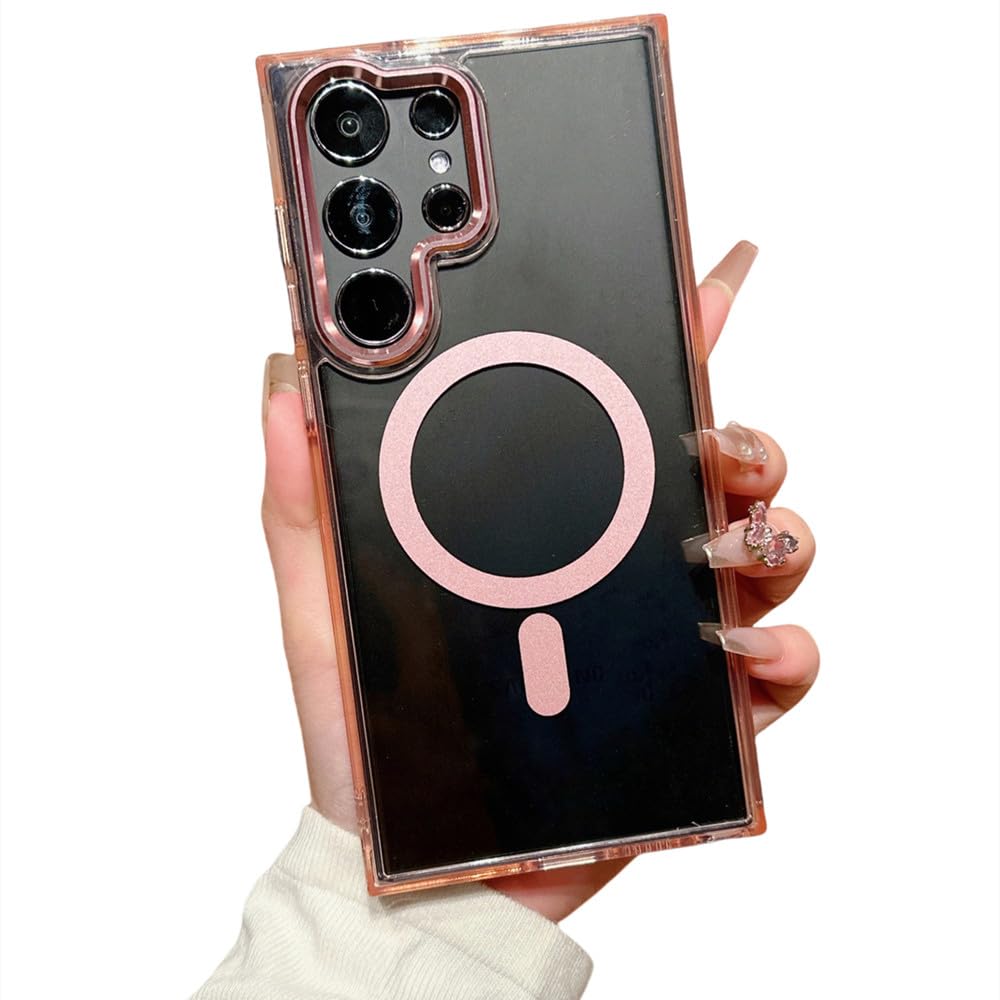 Coque transparente rose antichoc Samsung A25 contre les chutes - 6