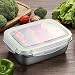 G.a HOMEFAVOR Fiambrera con Acero Inoxidable 2 Piezas Caja Bento Lunch Box...