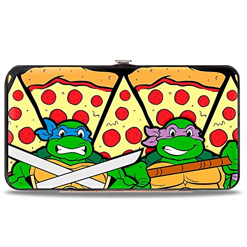 Carteira Dobradiça com Fivela - Tartarugas Ninja