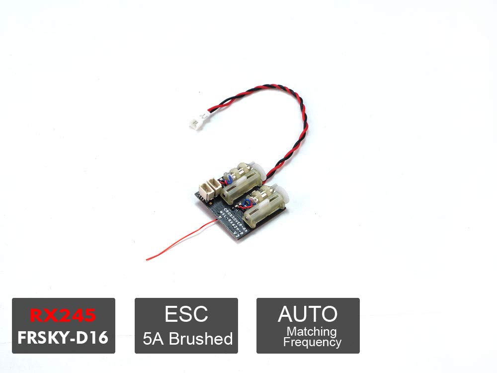 DIY Micro Brushed Power System with 6x14 Brushed Motor,Micro Prop,Micro Receiver for RC Micro Mini Indoor Airpalne (BLPS614-245)