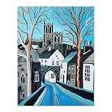 barnard castle glaxo Premium Art Print: This wall art has been printed onto premium grade paper using the latest high tech machinery that produces a stunning artwork with superior colour, finish, depth, and vibrancy.