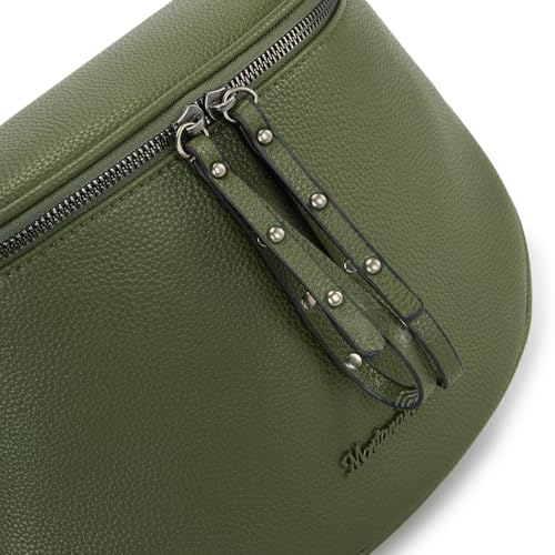 Image of Montana West Crossbody Bag for Women, Large Bum Bag Purse Soft Vegan Leather Travel Fanny Pack with Coin Purse