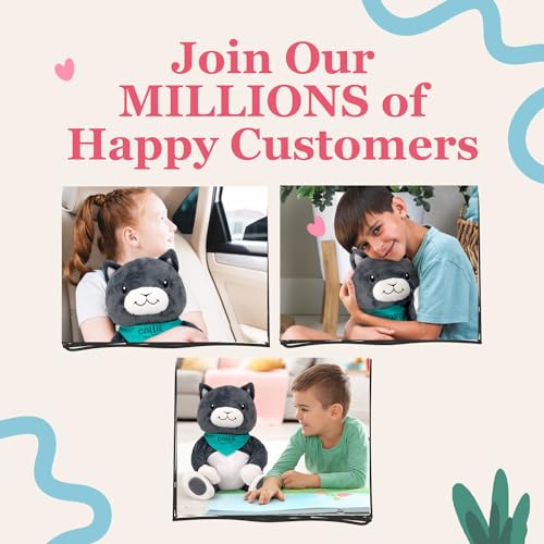 Image of Lilly's Love Weighted Stuffed Animal, 5lb | Sensory Weighted Plush for Kids and Adults | Machine Washable Plushies w /Removable Inner | Calming Weighted Stuffed Animals for Anxiety, Callie The Cat