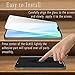 HPTech (2-Pack) Screen Protector Compatible for LG G8 ThinQ Tempered Glass, Easy to Install, Bubble Free, 9H Hardness