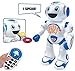 LEXiBOOK Powerman Star - Remote Control Walking Talking Toy Robot STEM Programmable for Kids 4+ - ROB85EN