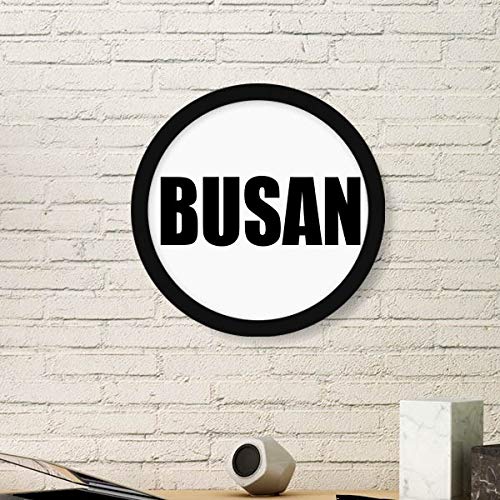 Cadre en bois Busan Korea pour une décoration murale haut de gamme