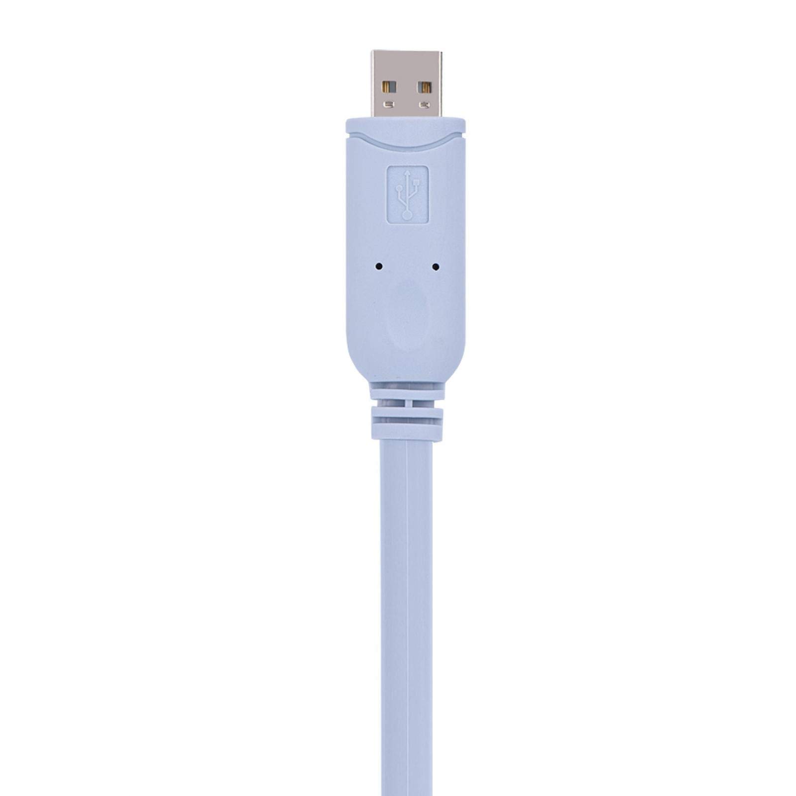 YACSEJAO Cavo console USB da 1,8 m da USB 2.0 a RJ45 maschio | FindTheDeal