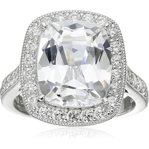 MORGAN & PAIGE Cushion Cut CZ Ring Cover