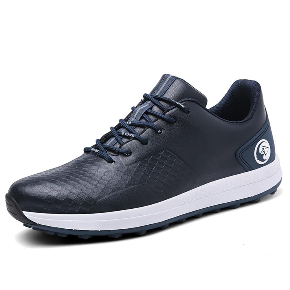 Scarpe da Golf Impermeabili per Uomo Scarpe da Ginnastica da Golf Professionali da Tennis Spikless Calzature da Passeggio All'aperto