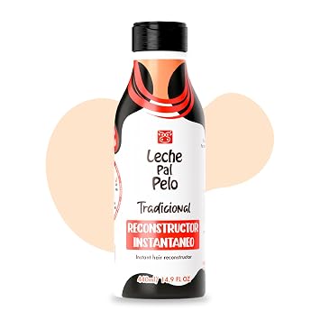 Leche Pal Pelo Traditional - Instant Hair Reconstructor Mask - Deep Conditioning for Damaged Hair with Soy, Wheat, Avocado - 14.9 oz