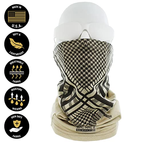 Image of BENCHMARK FR Flame Resistant Face Mask Neck Gaiter - CAT2 - Made in the USA