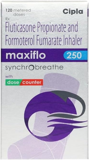 Maxiflo 250 Synchrobreathe - Bottle of 120 Metered Doses