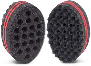 AIR TREE Big Holes Curl Hair Sponge Magic Barber Sponge Brush Twist Hair