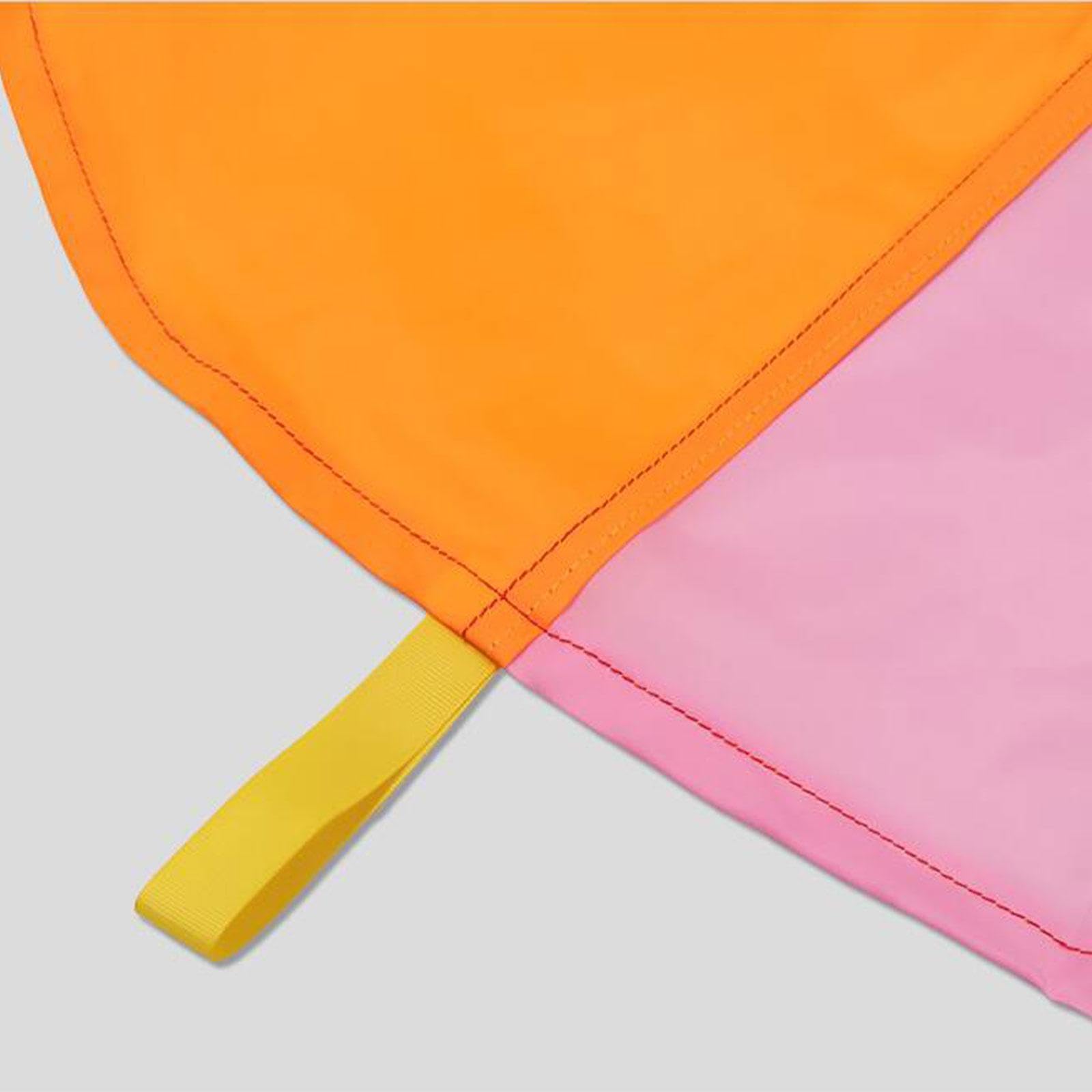 Paracadute Arcobaleno Giocattolo, Giocattolo per L'apprendimento Sensoriale, per Lo Sviluppo Sensoriale, Ombrello Colorato, Giocattolo