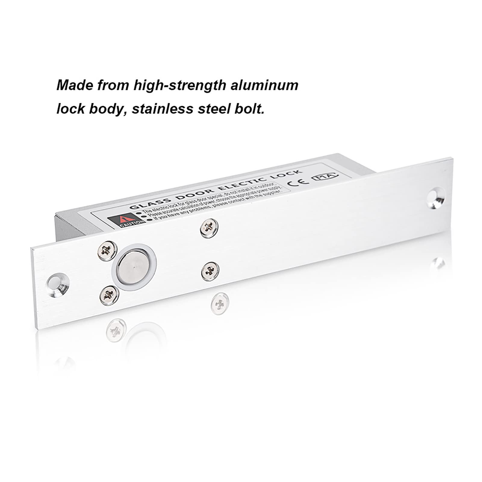 Fail Secure Deadbolt Electric Drop Lock, Electric Mortise Deadbolt Lock Low Temperature Lock NC Mode for Door Access Control - Image 4