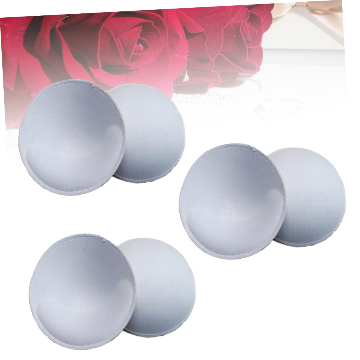SHERCHPRY 9 Pares Almohadillas De Sujetador Trajes De Baño Sujetador Push up Inserciones De Sujetador Invisibles Almohadilla De Sujetador Circular Insertos De Sujetador Push up