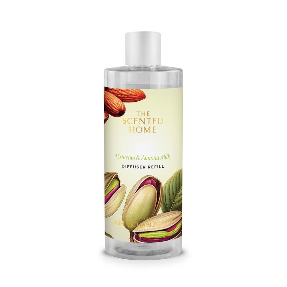 Ashleigh & Burwood Pistachio & Almond Milk Reed Diffuser Refill 300Ml