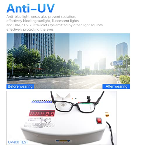 Vepiant Photochromic Transition Nearsighted Distance Glasses For Men Women Retro Myopia Glasses Lightweight Negative Power Shortsighted Black Full Rim Frame Eyewear Anit Glare Uv Protection Sunglasses thumb #4