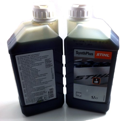 Stihl Synth Plus - Cadena para motosierra y aceite