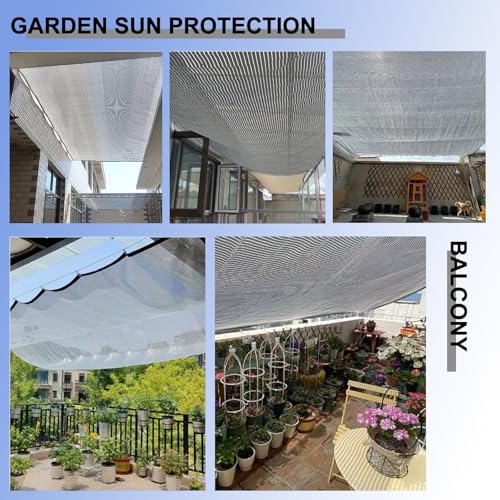 Toile pour camping et balcon Aluminet protégeant les animaux des UV - 8