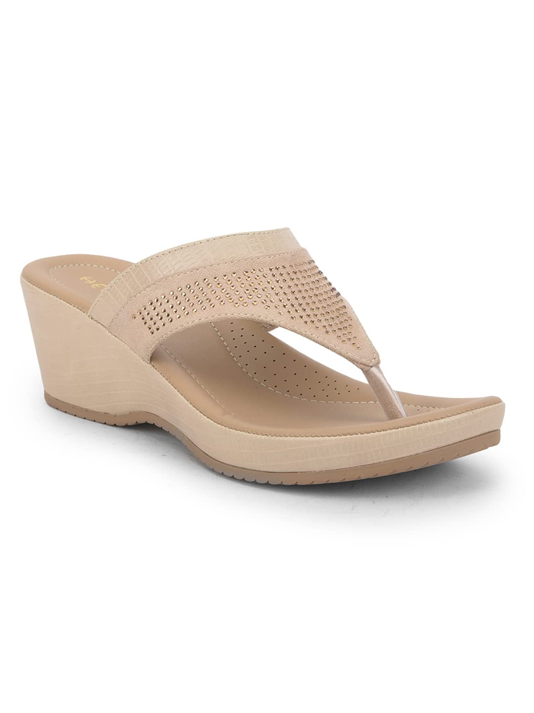 Liberty Healers Ladies MDL-75 Beige Flip-Flop (4 UK) (B0BVZPDB4C) Amazon Price History, Amazon Price Tracker