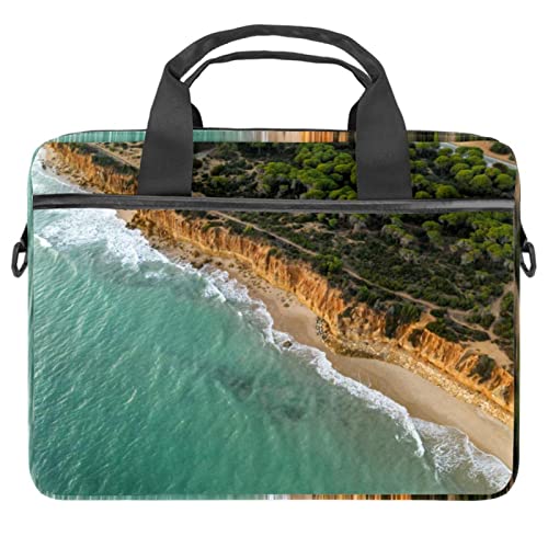 Sac ordinateur portable 13 pouces paysage marin pour le bureau