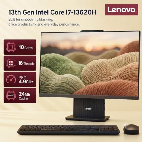 Image of Lenovo IdeaCentre AIO 27 All-in-One Desktop Computer Business Home Office