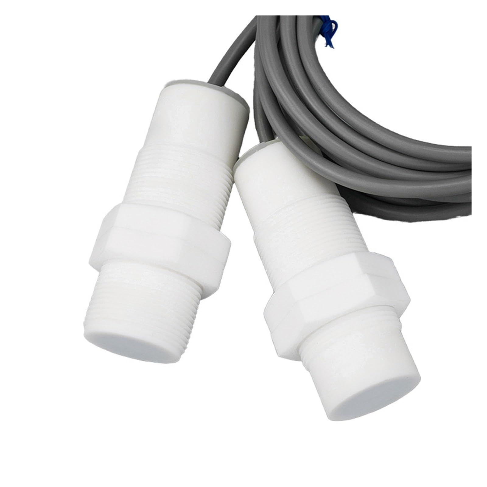 PEQYUACTE M30 capacitive Proximity Sensor Switch PTFE Shell Non-Metallic Induction and Alkali Corrosion Resistant NPN PNP Output(M30-Flush- NPN-20MM)