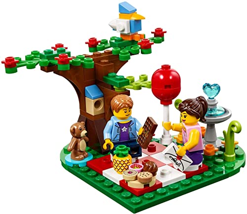 Lego 40236 Romantic Valentine Picnic 126 pcs, Red, Small - Image 2