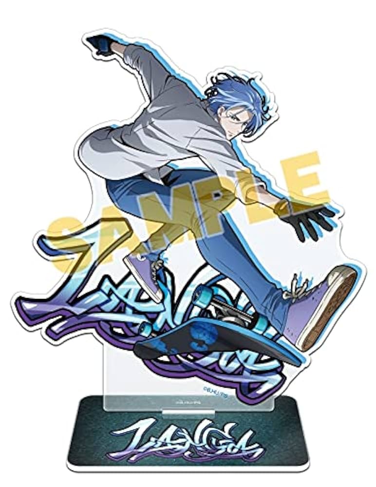 エスケーエイト sk8 ランガ レキ アクリルスタンド キーホルダーセット Amazon.co.jp: SK∞ エスケーエイト キービジュアルイラスト