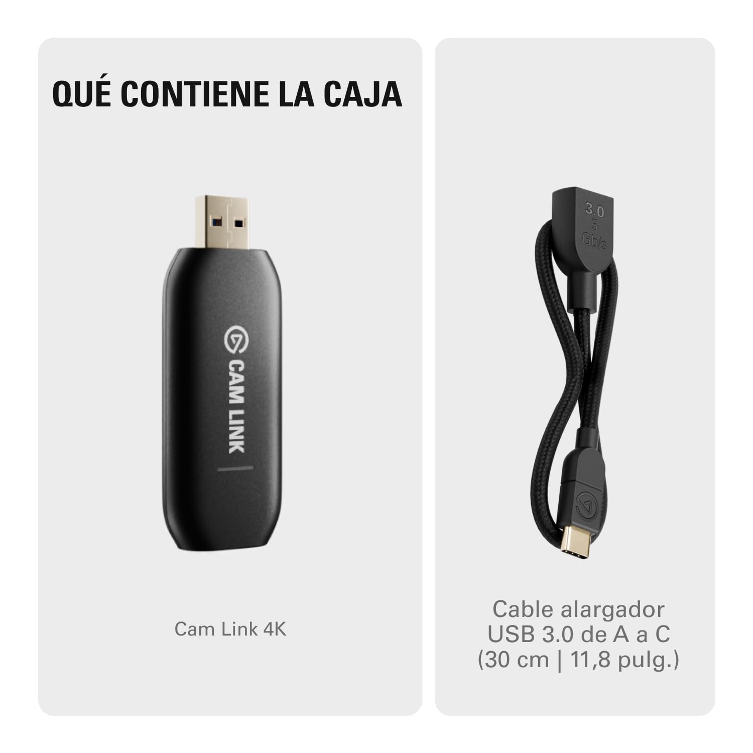 Elgato Cam Link 4K, capturadora externa de cámara